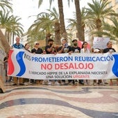 Los 'hippies' se niegan a retirar las casetas pese a acabar el plazo