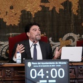 Barcala defends Alicante's "most social budgets"