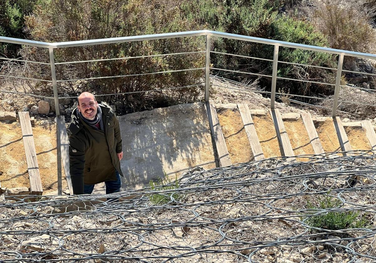 Obras en el yacimiento de El Monestil de Elda para garantizar la seguridad de los visitantes
