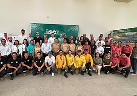 Formación en Bolivia con profesores de la Universidad de Alicante.