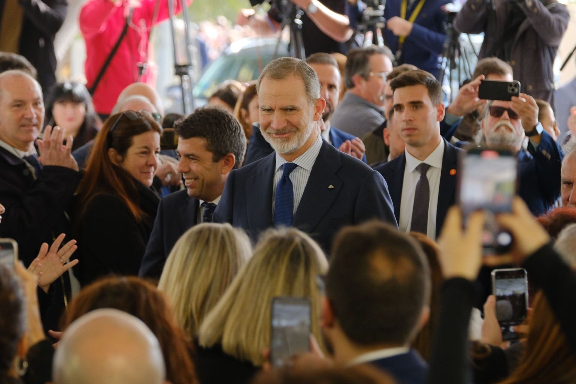 El Campello se rinde a Felipe VI