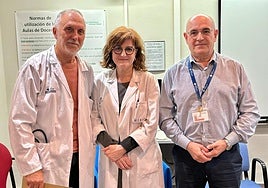 Isabel Belinchón en el centro de la imagen.