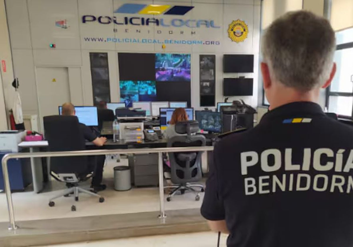 Imagen de la central de la Policía Local de Benidorm