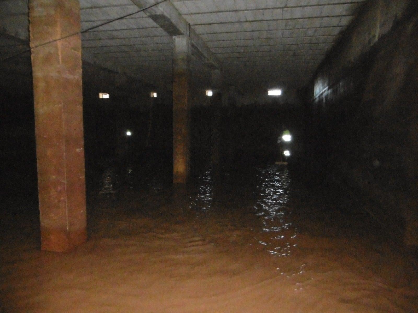 El depósito de agua de Las Cruces 1.