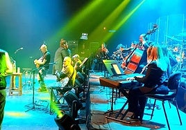 Virtuós Mediterrani con Celtas Cortos en el Kursaal de Donosti.