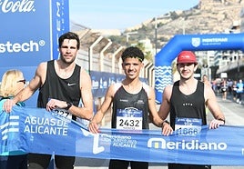 Primeros clasificados en la modalidad 21k