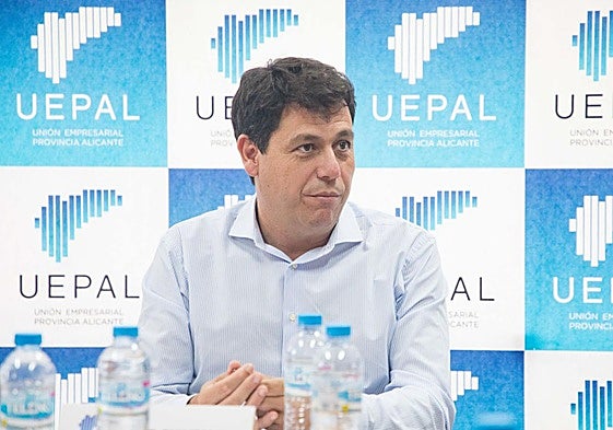 El presidente de Uepal, César Quintanilla.