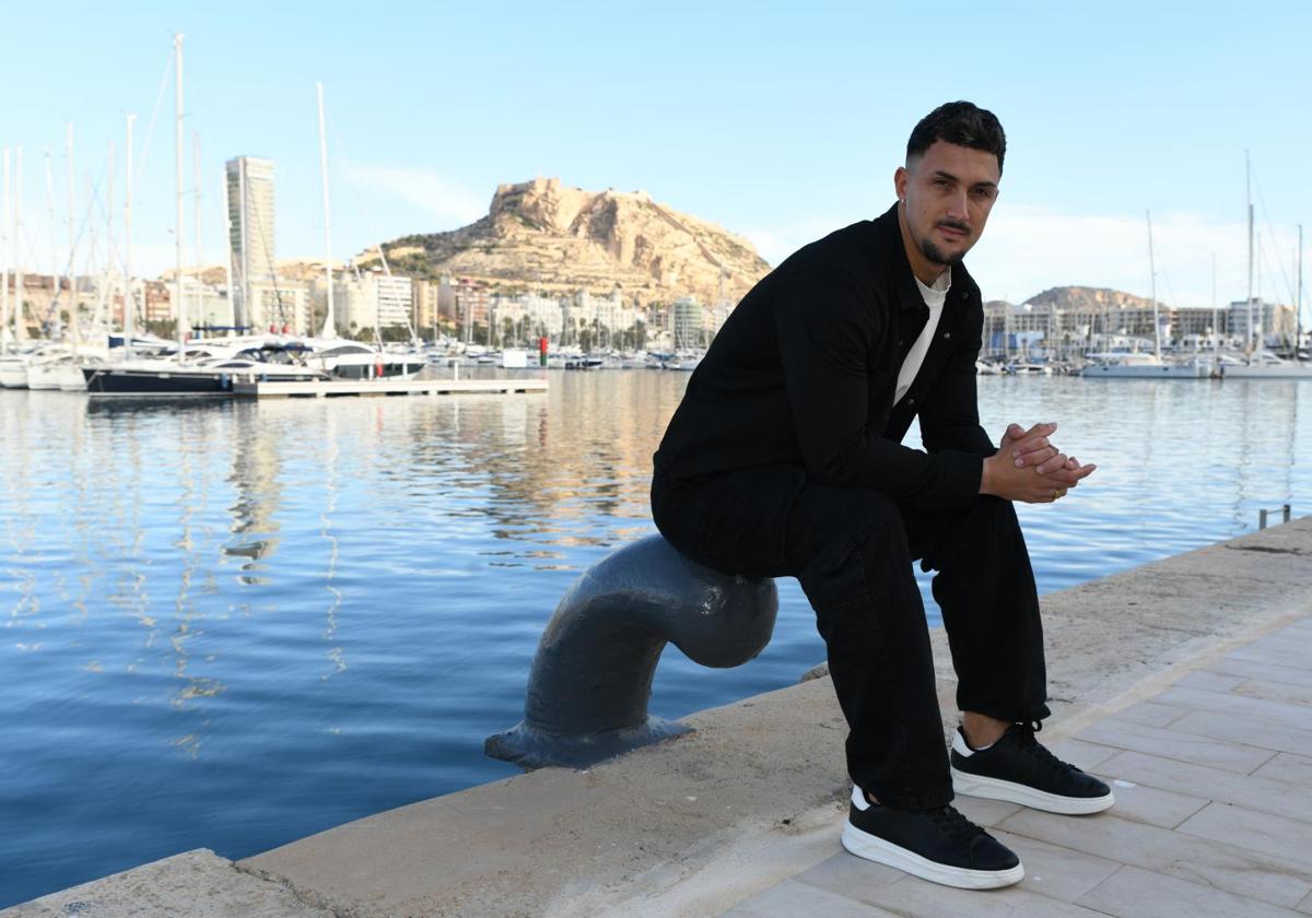 Juanlu de la Rosa durante la entrevista con TodoAlicante.