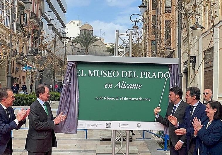 Inauguración de la exposición 'El Prado en las calles'.