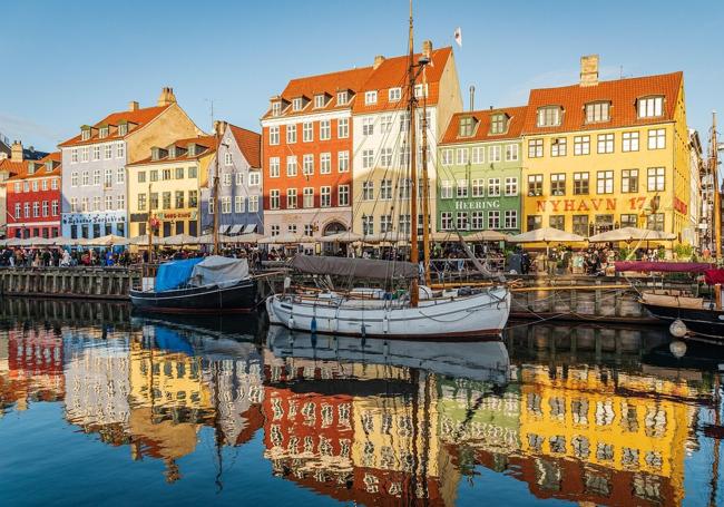 La zona más turística de Copenhague.