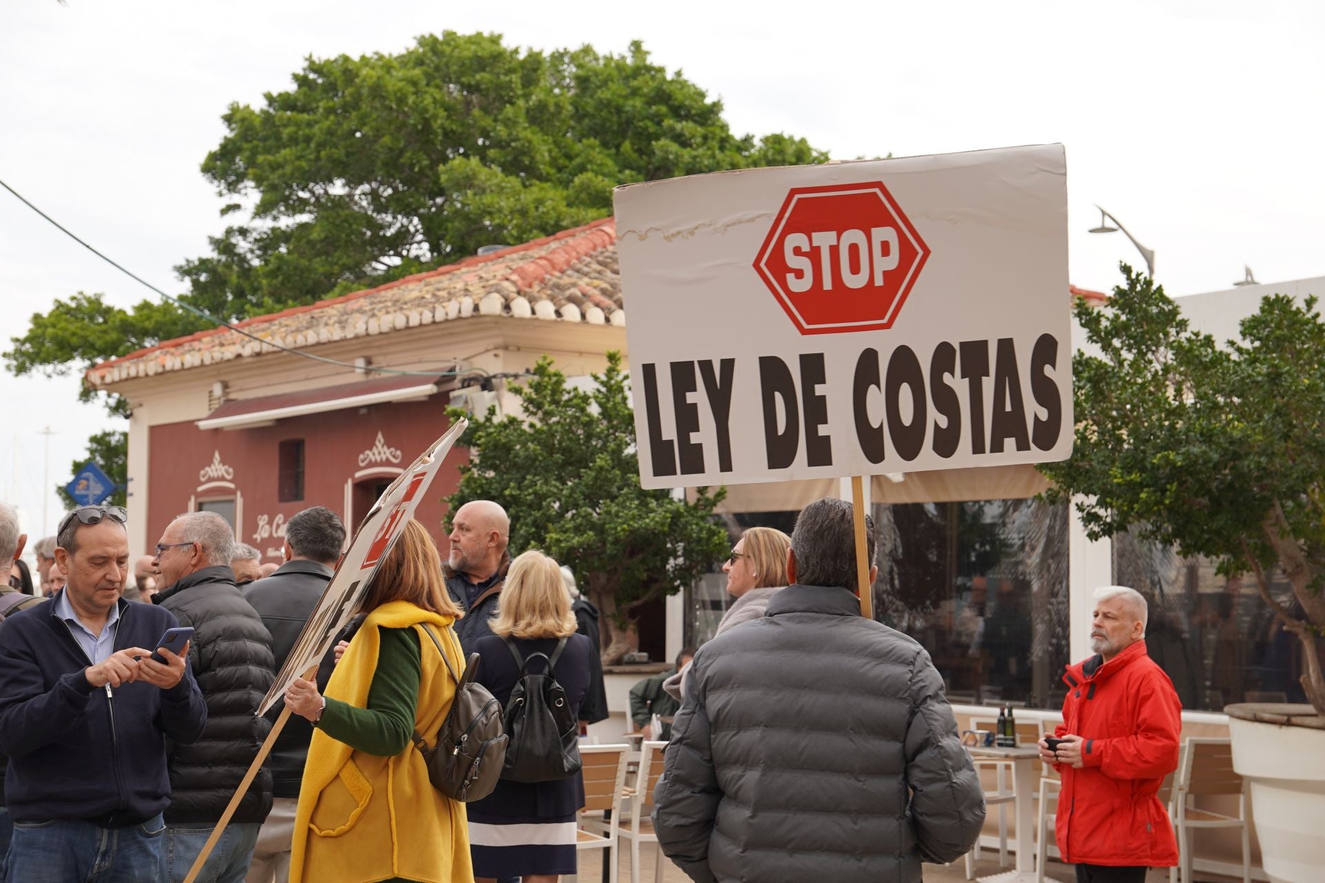 Protestas en Dénia contra los deslindes