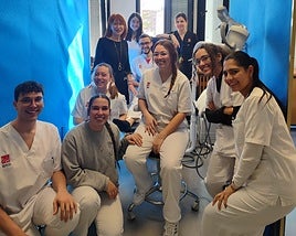 Alumnos de la UMH que han participado en el programa.