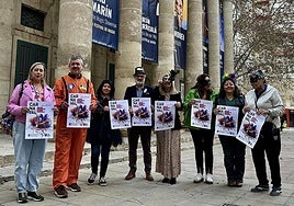 Comerciantes de Alicante presentan la campaña de carnaval.