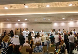 Imagen del evento gastronómico que premia con un Porsche Boxter al ganador.