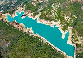 Imagen del Pantano de Guadalest.