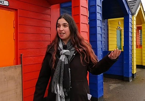 Una de las valencianas participantes en el programa.