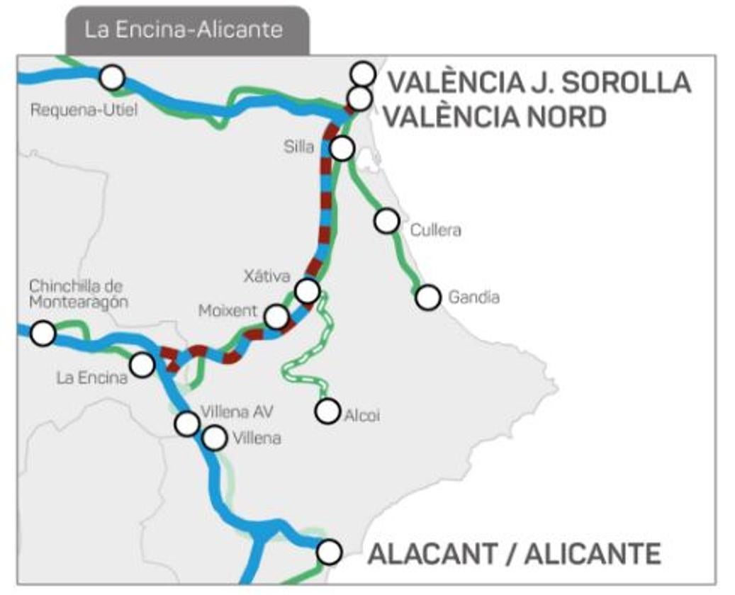 El Gobierno invierte 130 millones de euros para conectar el Corredor Mediterráneo con el puerto de Alicante