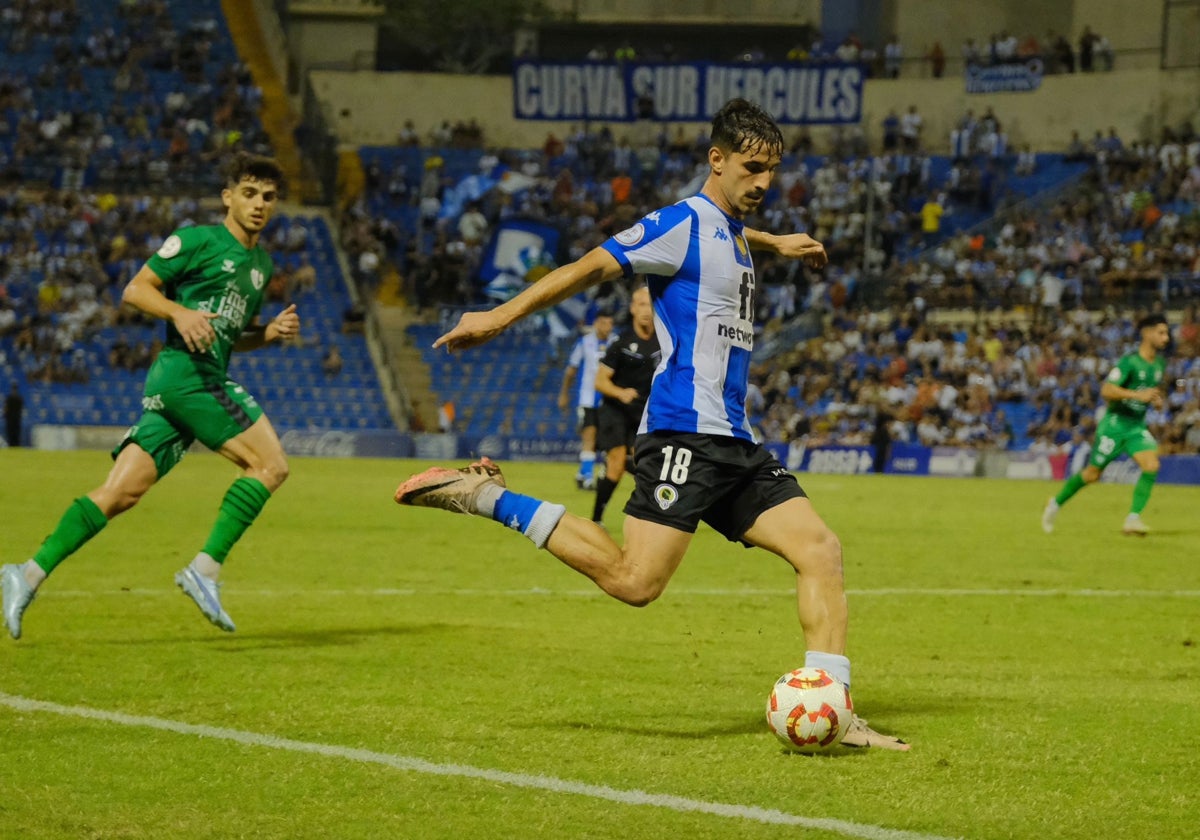 Soldevila no encuentra su sitio en el Hércules