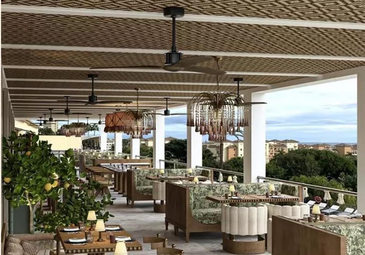 Manero en Hotel Don Carlos (Marbella).