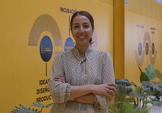 La promotora de la startup, Elena Jiménez.