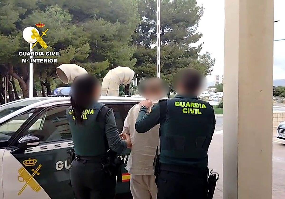 Detención del sospechoso de robar en un hotel de El Campello.