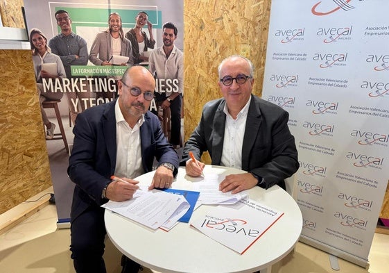 Firma del convenio.