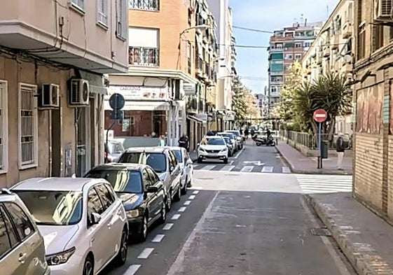 Una de las calles que tendrá cortes de luz.
