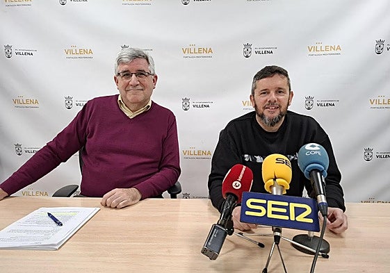 Los ediles de Hacienda y Urbanismo, Juan José Olivares y Francisco Iniesta.