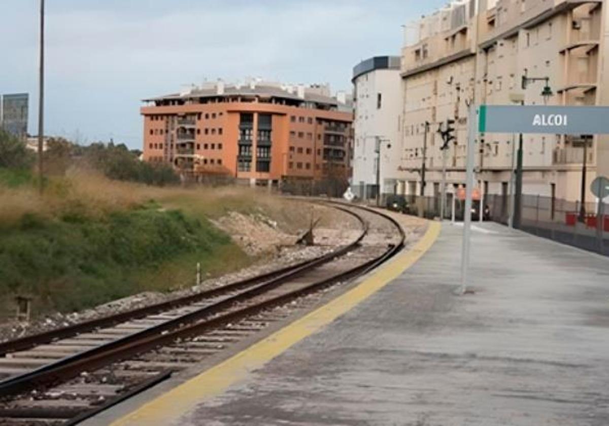 The Government Halts Train Line Between Alcoi and Xàtiva from Monday