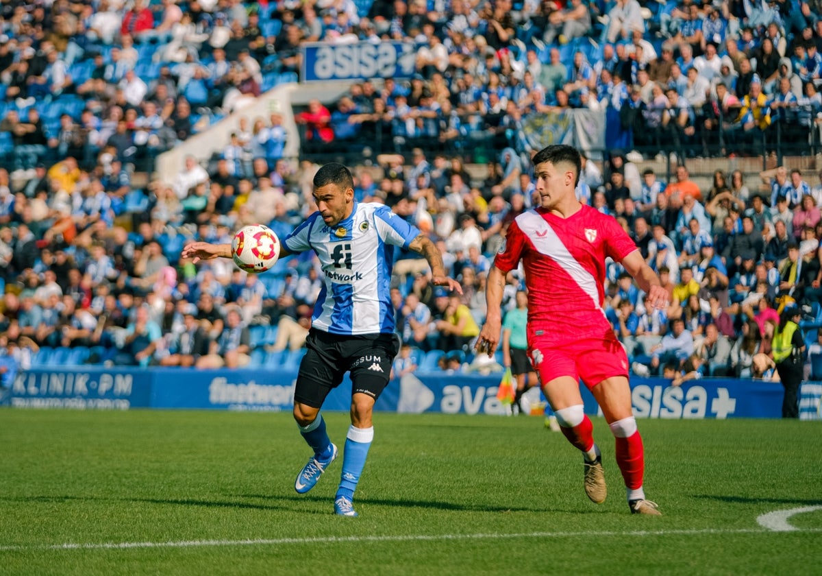 Romera, the Sole Forward for a Hercules Team Closely Watching the Infirmary