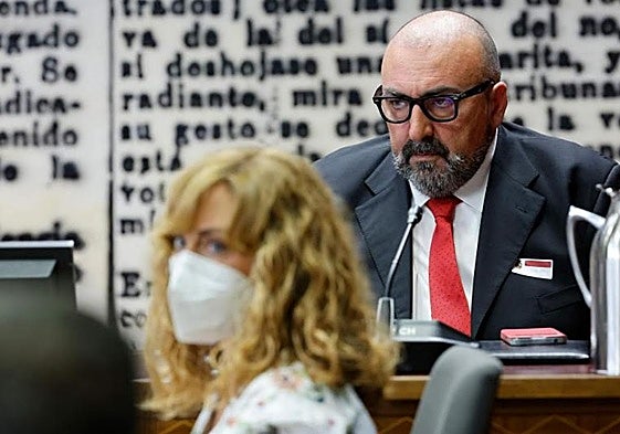 Koldo García, durante su comparecencia en la comisión del Congreso de los Diputados.