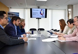 Reunión de Fempa con la Concejalía de Desarrollo Económico de Villena.