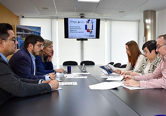 Reunión de Fempa con la Concejalía de Desarrollo Económico de Villena.