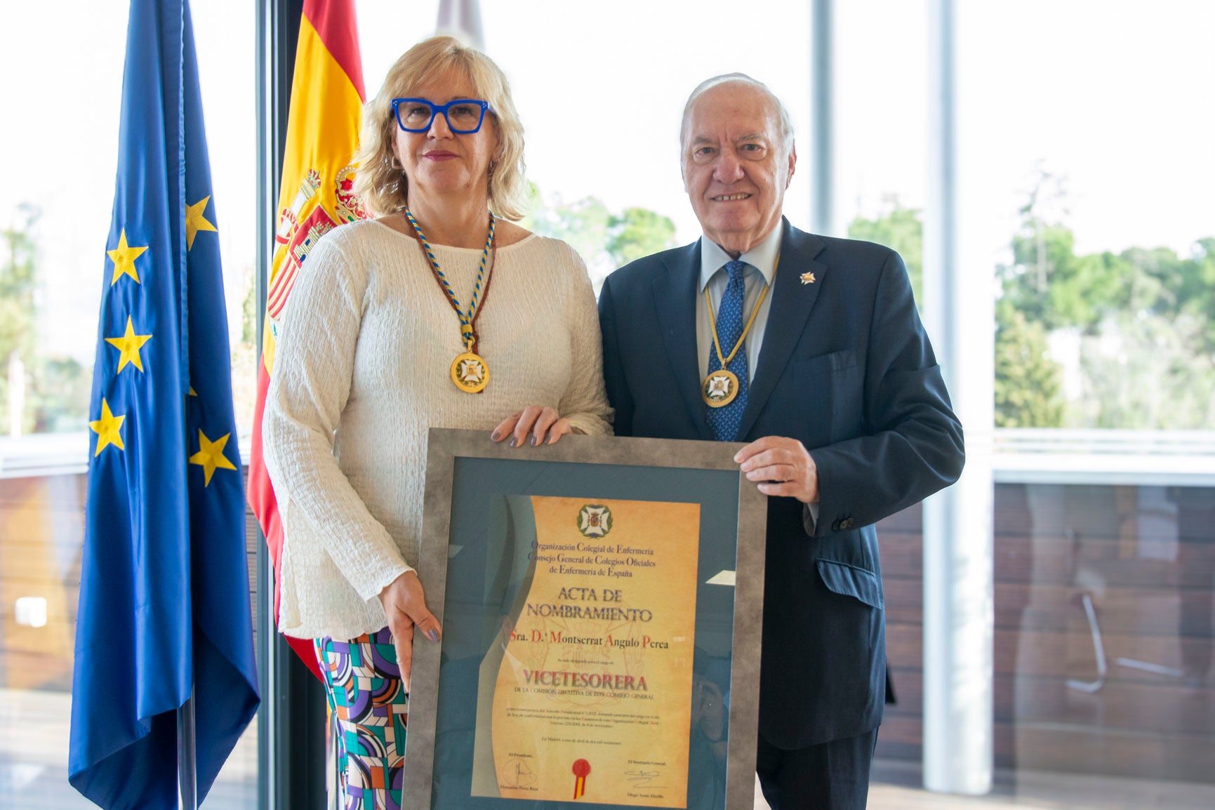 La alicantina Montserrat Angulo, nombrada vicetesorera del Consejo General de Enfermería