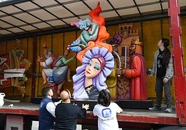 Así ha sido el traslado de la hoguera de las convivencias a Albacete