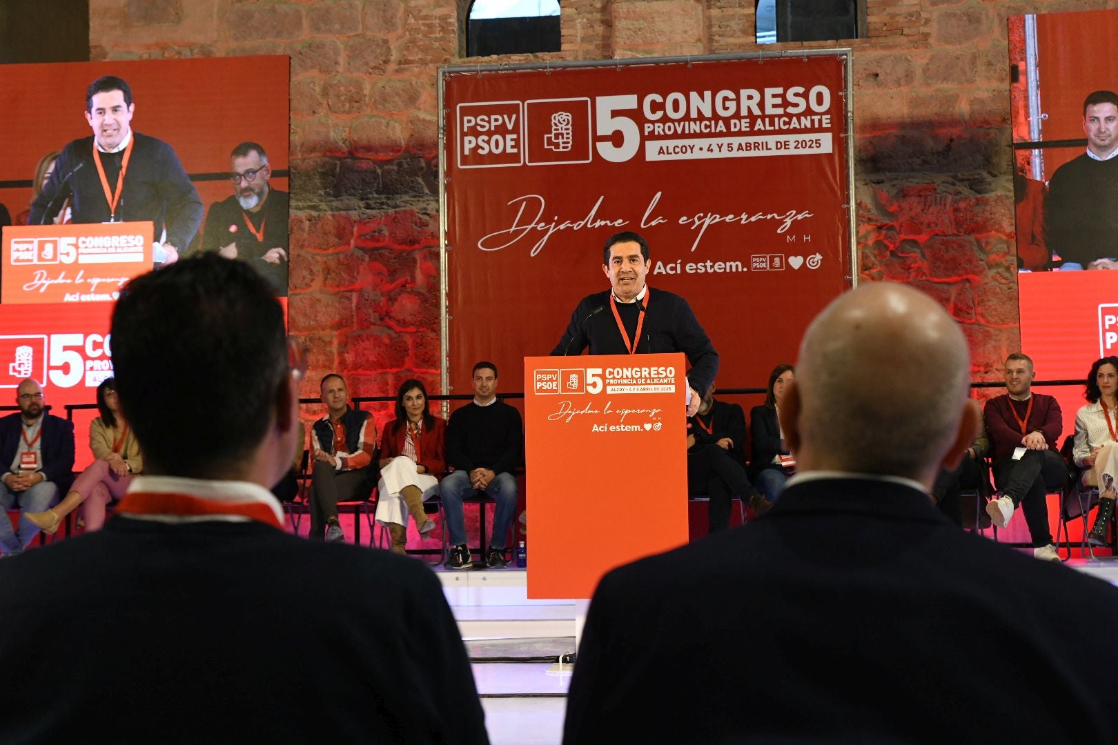 Así ha sido el Congreso Provincial de los socialistas en Alcoi