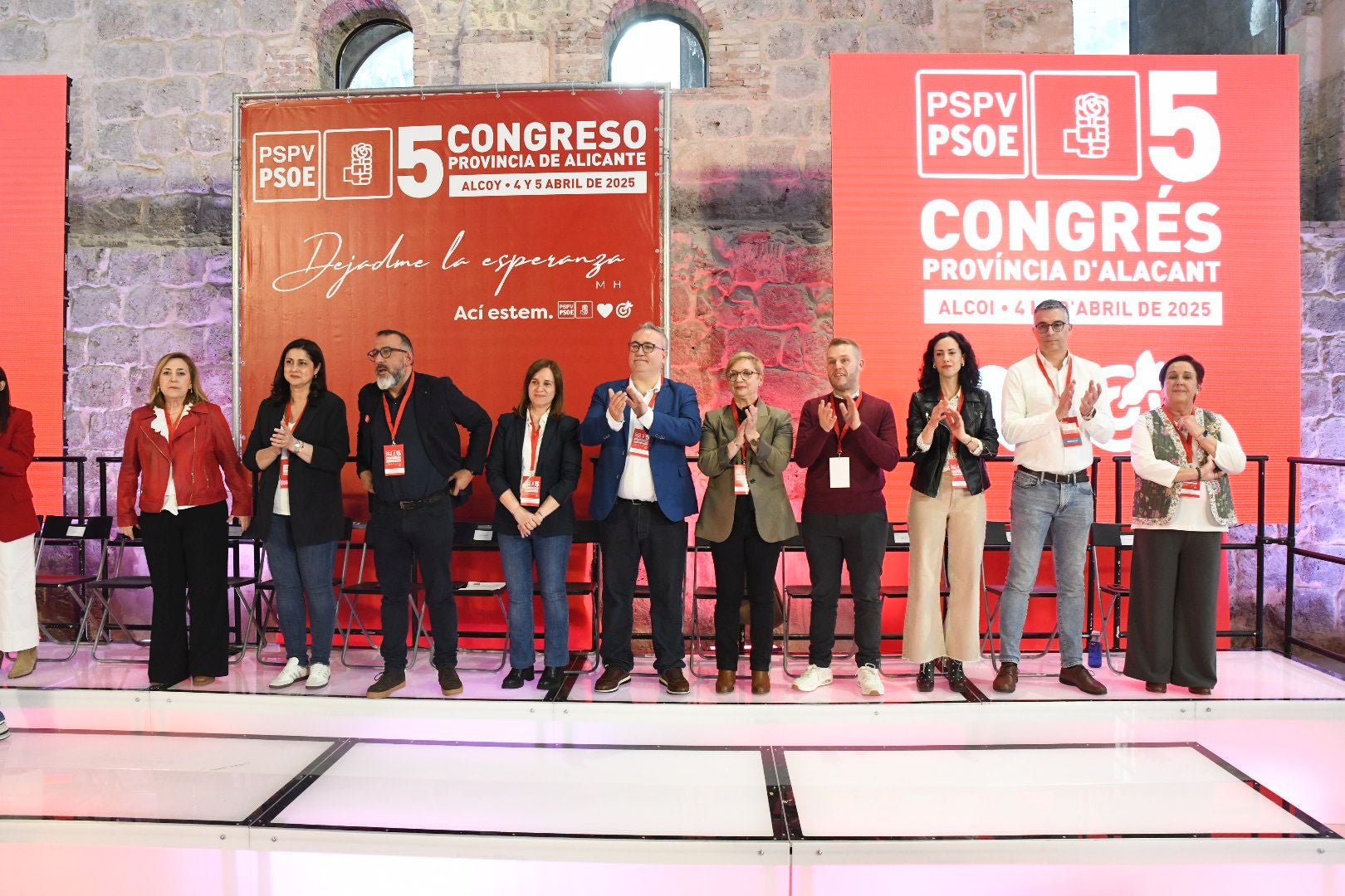 Así ha sido el Congreso Provincial de los socialistas en Alcoi