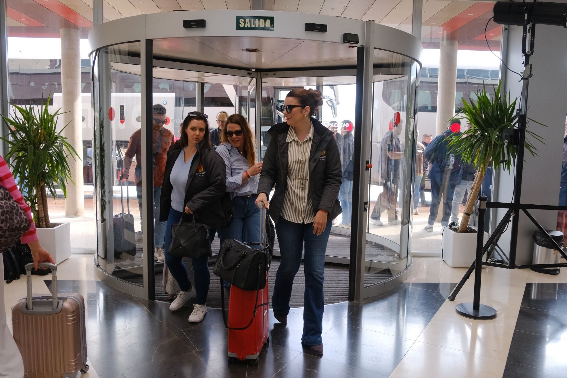 La ilusión abunda en las candidatas en su llegada a Albacete