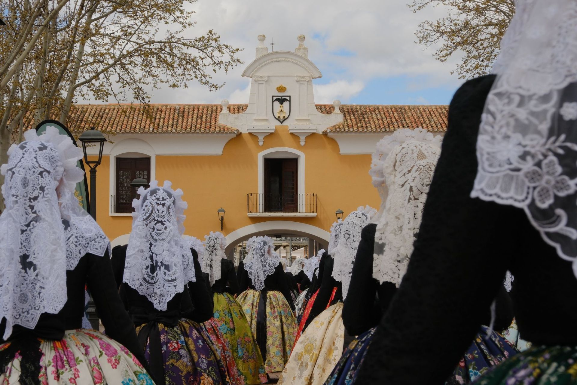 Un mar de mantillas en La Mancha