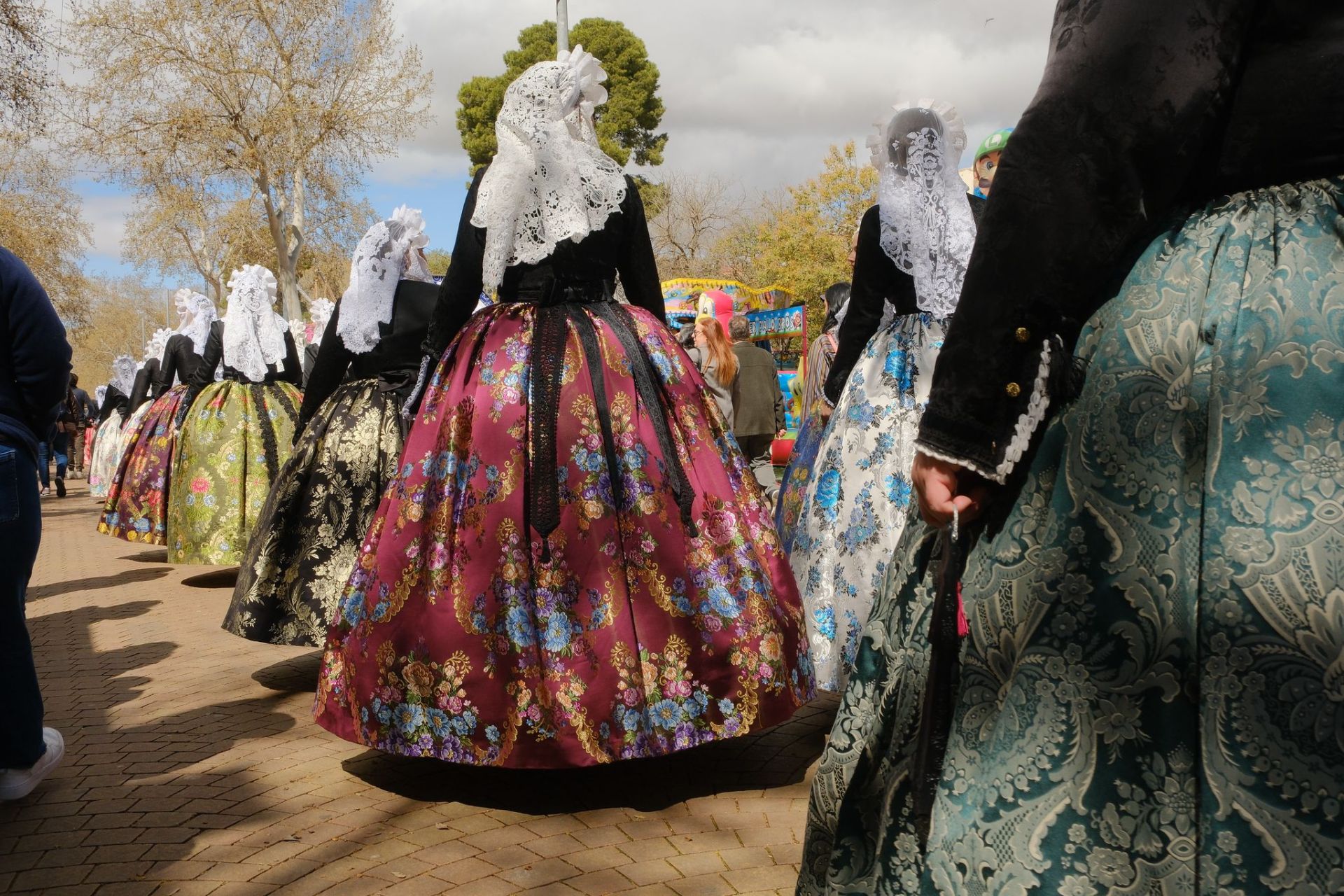 Un mar de mantillas en La Mancha