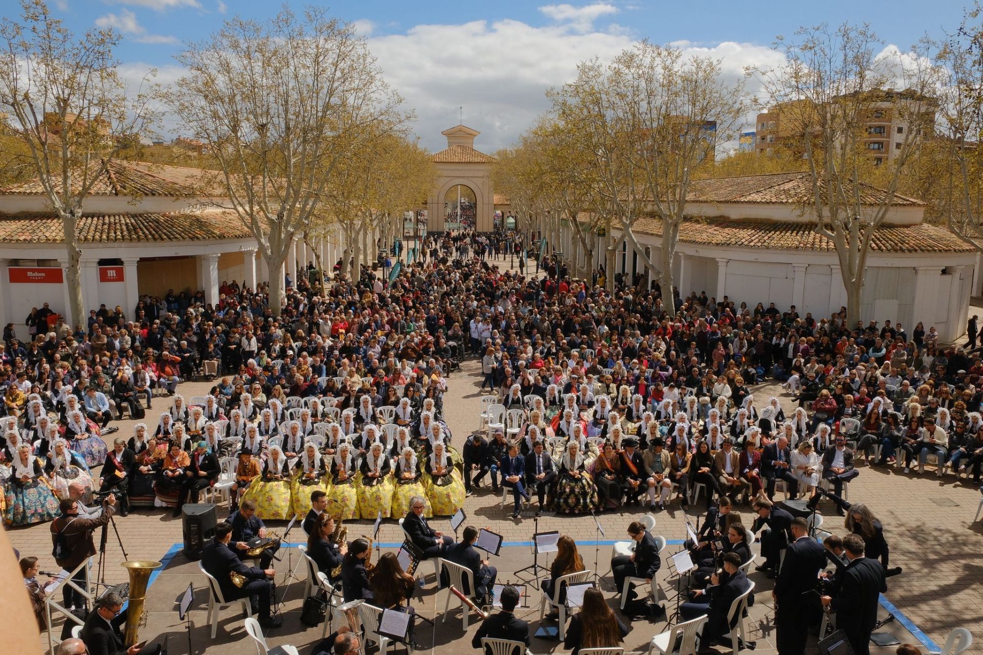 Un mar de mantillas en La Mancha