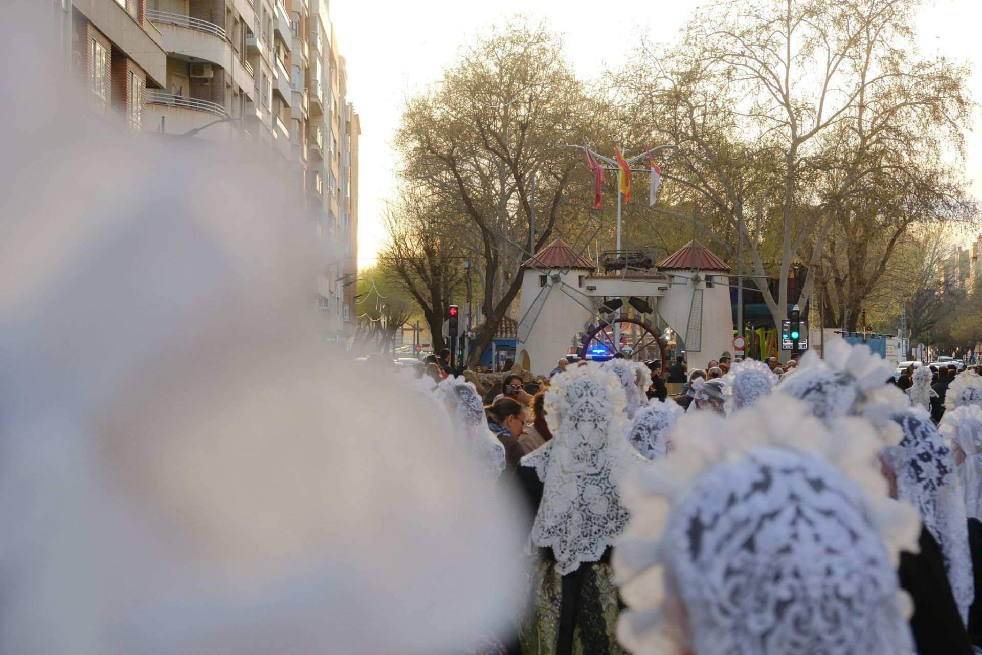 Un mar de mantillas en La Mancha