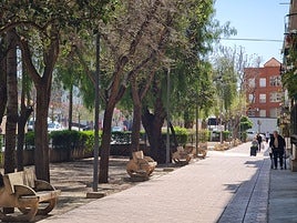 Zona donde se llevará a cabo la actuación de reforma en Elda.