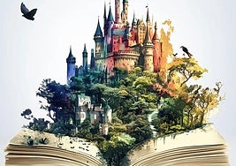 Cartel de la feria del libro de Calp.