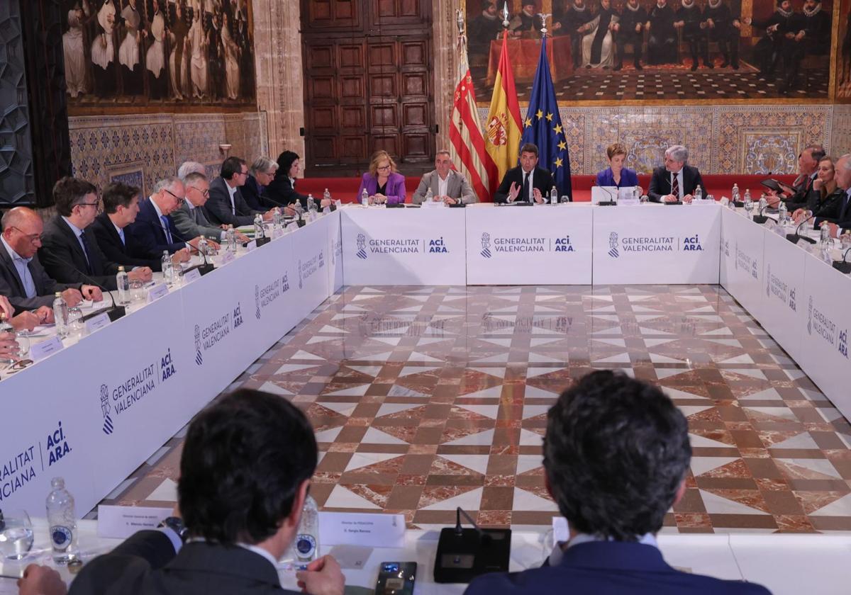 Generalitat, empresarios y sindicatos piden a la UE una «desescalada» del conflicto comercial para recuperar un «arancel cero»