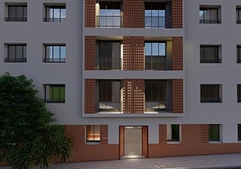 Diseño de las futuras viviendas de San Gabriel.