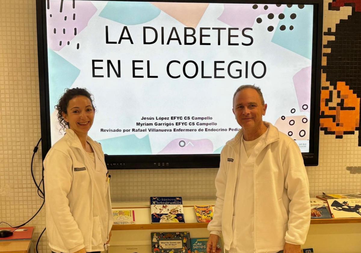 Docentes alicantinos convertidos en alumnos para comprender la diabetes