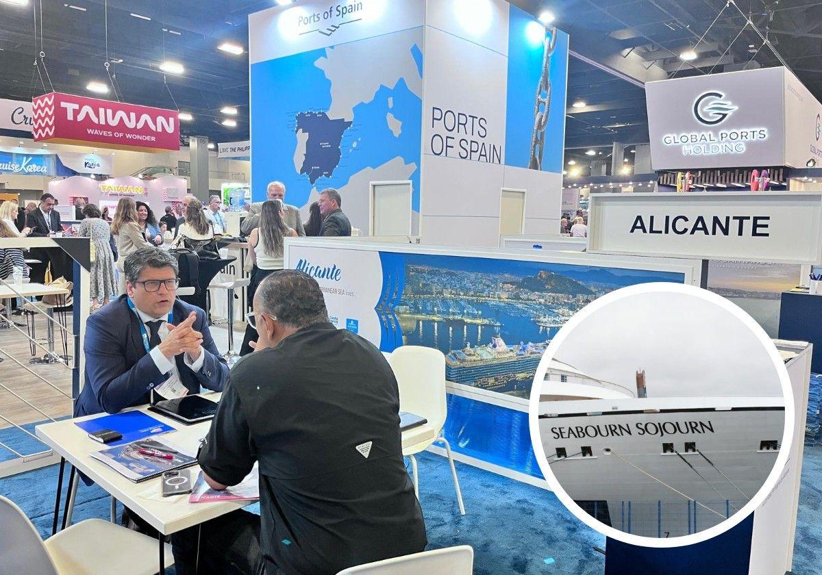 El puerto de Alicante, a la caza de nuevas navieras y escalas en la feria de cruceros más importante del mundo