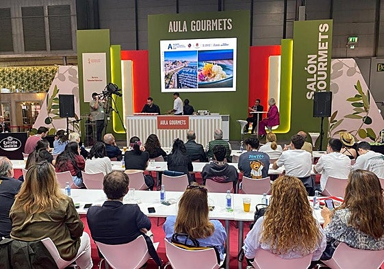 Presentación de Alicante en el Salón Gourmet de Madrid.