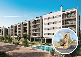 Vista de la futura promoción de Aedas en San Agustín.